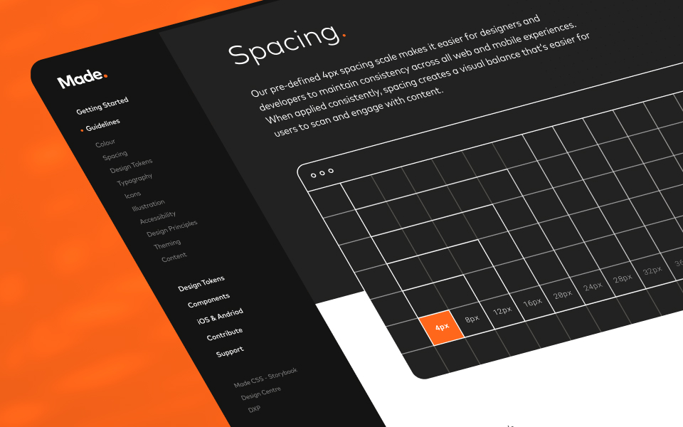 Mastercard Made — components